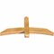 Ekena Millwork Bellingham Rough Sawn Timber Gable Bracket, Western Red Cedar, 48"W x 22"H x 4"D x 4"F, 11/12 Pitch GBW048X22X0404BEL00RWR - alternate 4